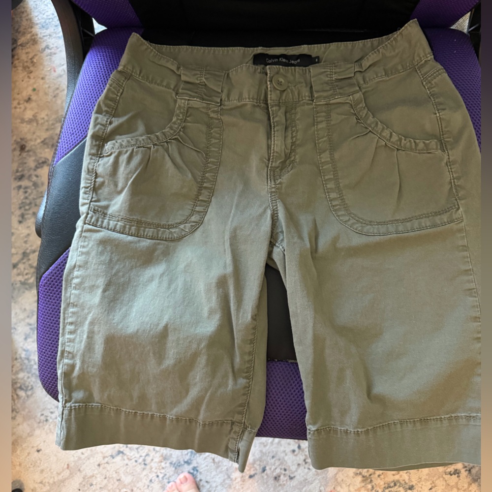 Calvin Klein Jeans Olive Shorts